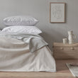 Laussa Blanket in light grey melange & charcoal | Home & Living inspiration | URBANARA