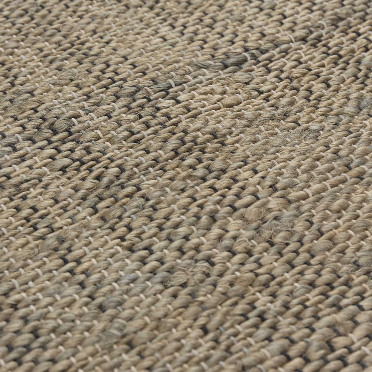 Läufer Tihuri Graugrün, 100% Jute | URBANARA Läufer