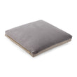 Tipani Cushion grey, 100% cotton & 100% linen
