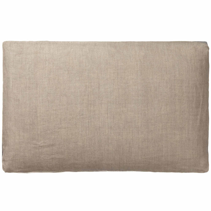 Tipani Cushion green grey, 100% cotton & 100% linen | High quality homewares