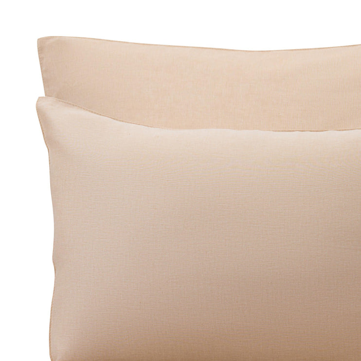 Leinen-Bettwäsche Tolosa [Blasses Ocker]