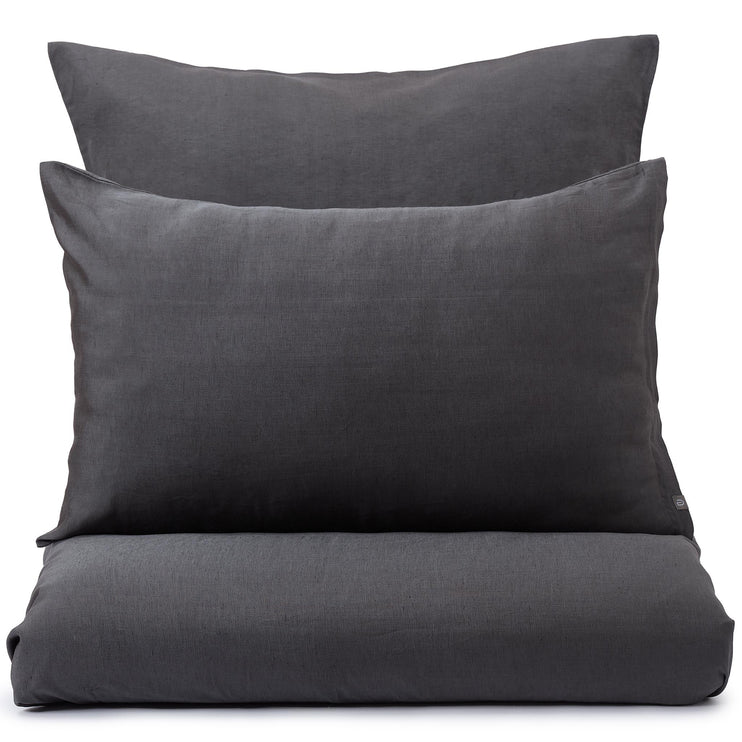 TENCEL™ Lyocell-Bettwäsche-Set Torreira [Anthrazit]
