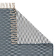 Upani runner, teal & natural, 100% cotton