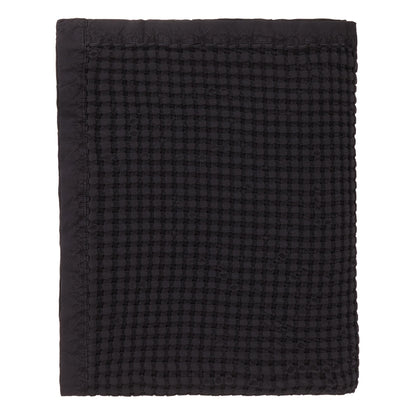 Veiros Sao bedspread, charcoal, 100% cotton