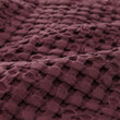 Veiros Sao bedspread, bordeaux red, 100% cotton |High quality homewares