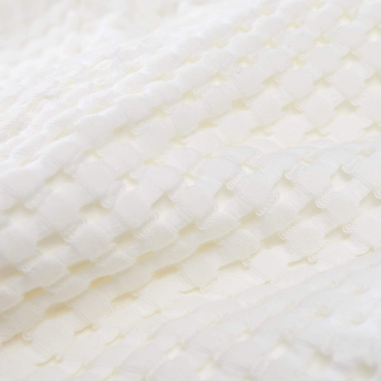 Veiros bathrobe, white, 100% cotton | URBANARA bathrobes