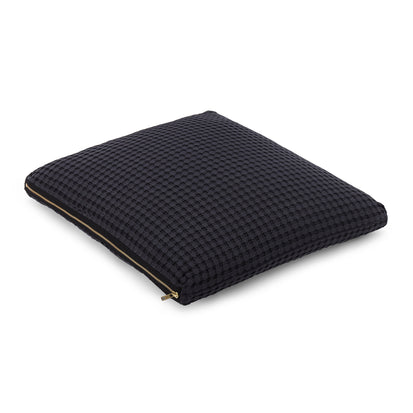 Veiros Sao Cushion charcoal, 100% cotton