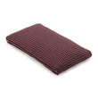 Veiros Sao Cushion bordeaux red, 100% cotton