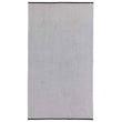 Ventosa beach towel, grey & white, 100% organic cotton