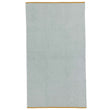 Ventosa beach towel, light grey green & white, 100% organic cotton