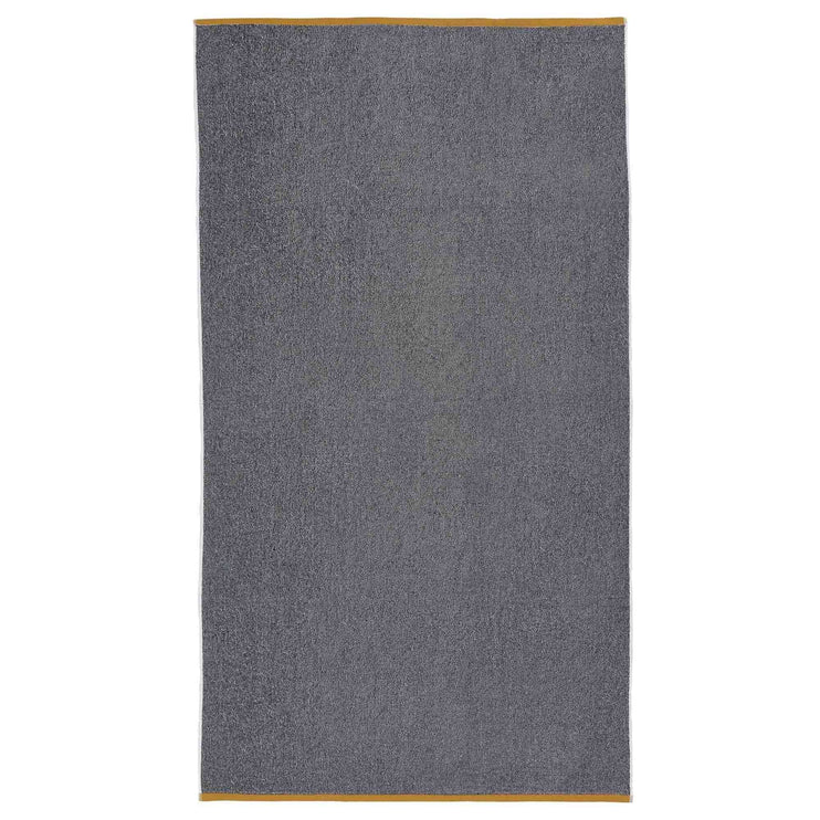 Ventosa beach towel, black & white, 100% organic cotton