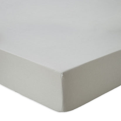 Vilar fitted sheet, mist green, 100% organic cotton