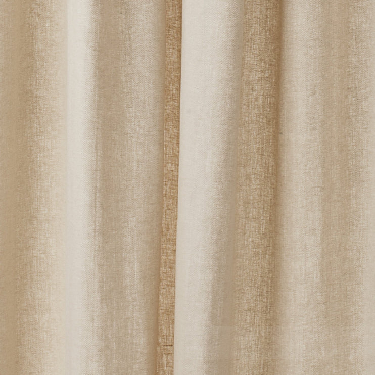 Vinstra Curtain Set natural & natural white, 100% linen | URBANARA curtains