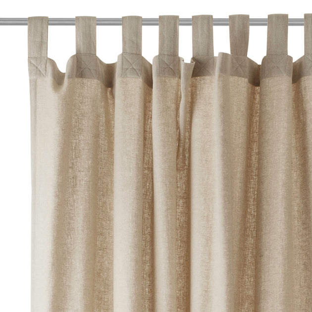 Vinstra Curtain Set in natural & natural white | Home & Living inspiration | URBANARA