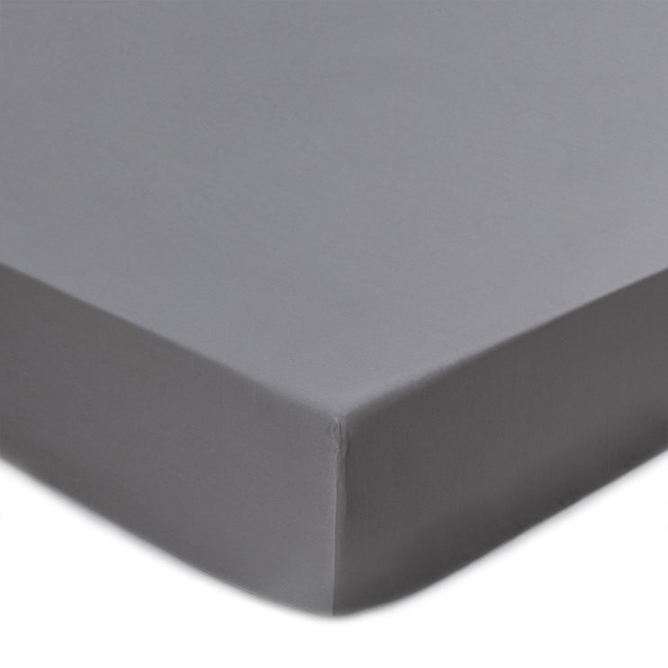 Vivy Fitted Sheet grey, 100% cotton