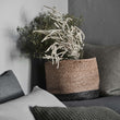 Dasai Basket in natural & charcoal | Home & Living inspiration | URBANARA