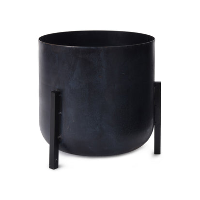 Zaroli Planter black, 100% metal