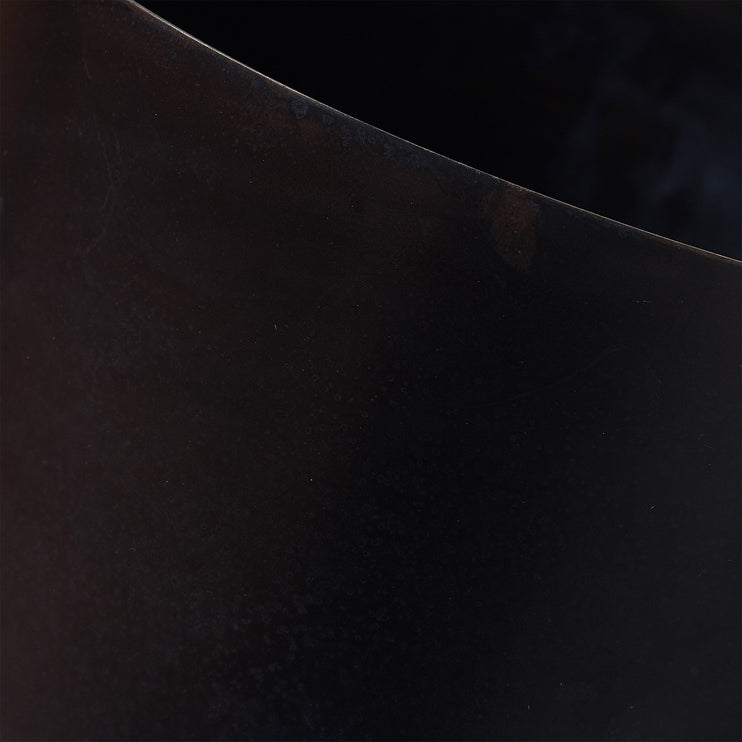 Pflanzenkorb Zaroli, Schwarz, 100% Metall | URBANARA Wohnzimmer Accessoires