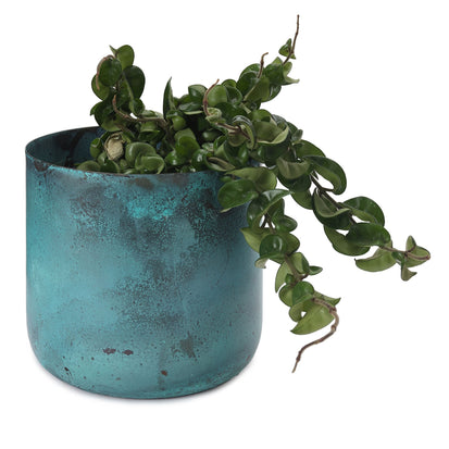 Zaroli Planter in turquoise | Home & Living inspiration | URBANARA