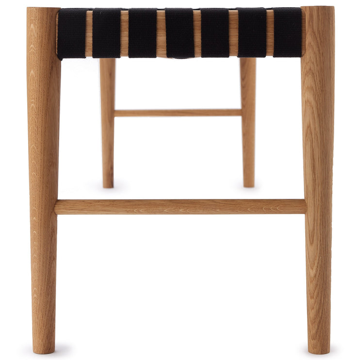 Bank Zenica [Naturgeölte Eiche / Schwarz]