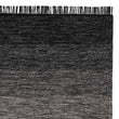 Ziller runner, black & natural white, 100% cotton