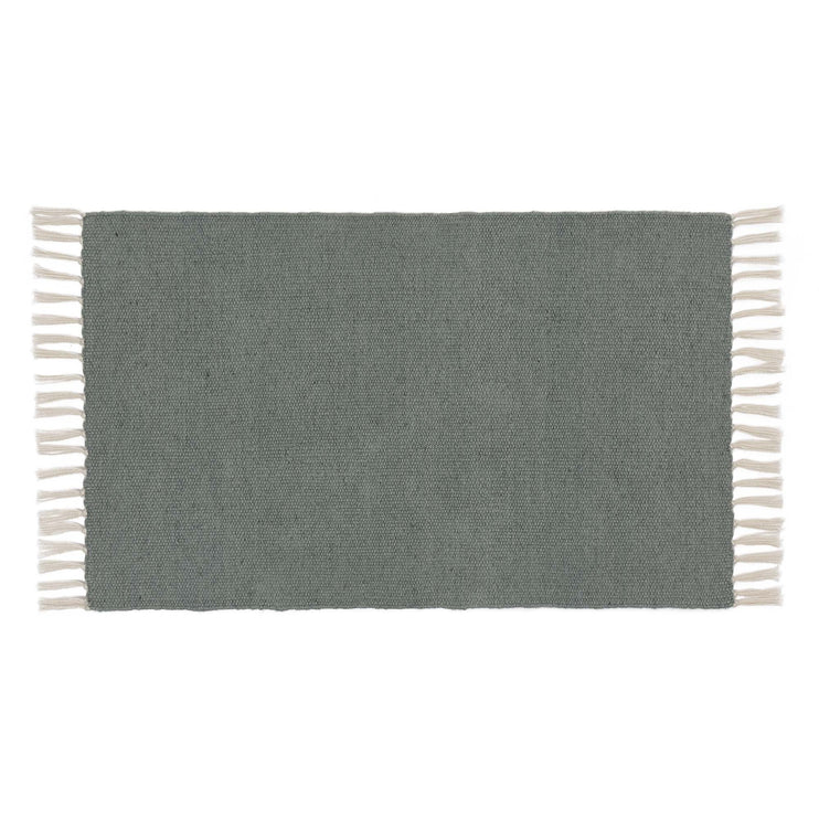 Udaka doormat, green grey, 100% pet
