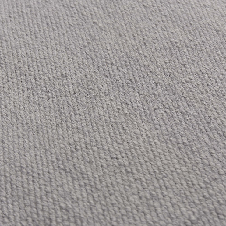 Fussmatte Udaka, Silbergrau, 100% PET | URBANARA Gartenaccessories